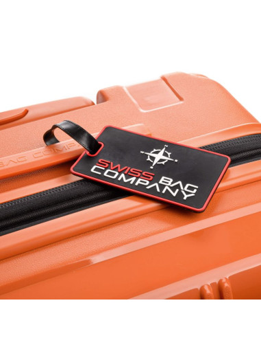 Duża walizka swissbags tourist 77cm pomarańczowy