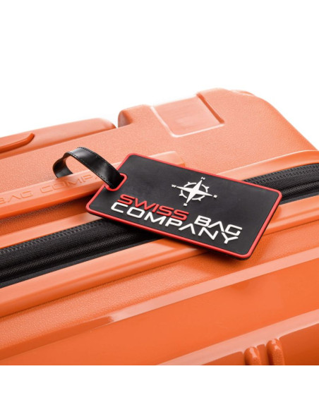 Duża walizka swissbags tourist 77cm pomarańczowy