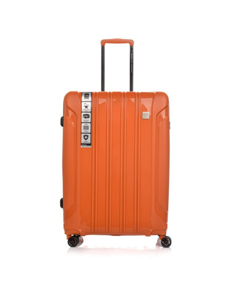 Duża walizka swissbags tourist 77cm pomarańczowy