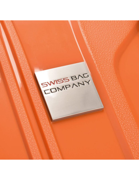 Duża walizka swissbags tourist 77cm pomarańczowy
