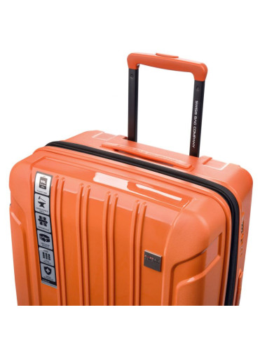Duża walizka swissbags tourist 77cm pomarańczowy