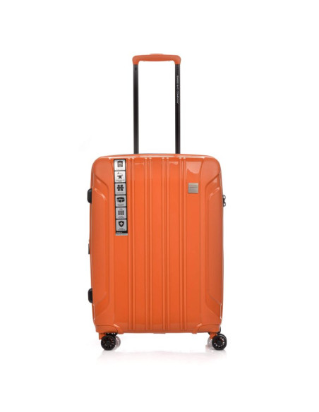 Duża walizka swissbags tourist 77cm pomarańczowy