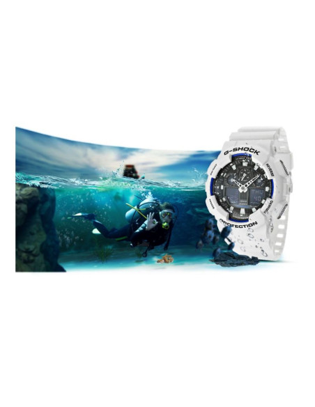 Zegarek męski casio g-shock ga-100b-7aer + box