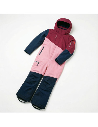 Kombinezon zimowy dziecięcy trollkids kids hallingdal snowsuit śnieżny fioletowy/różowy (350-231)