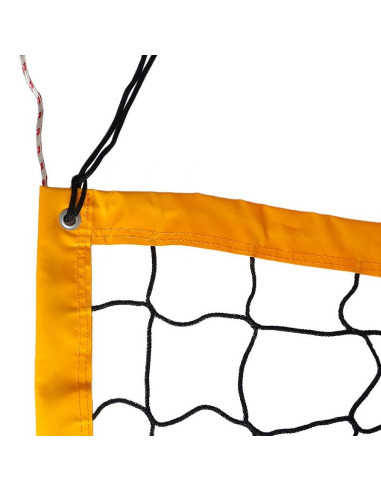 Siatka do siatkówki plażowej netex czarna si0010