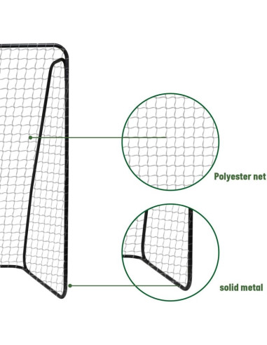 Bramka do piłki nożnej z siatką 300x205x120cm umbro