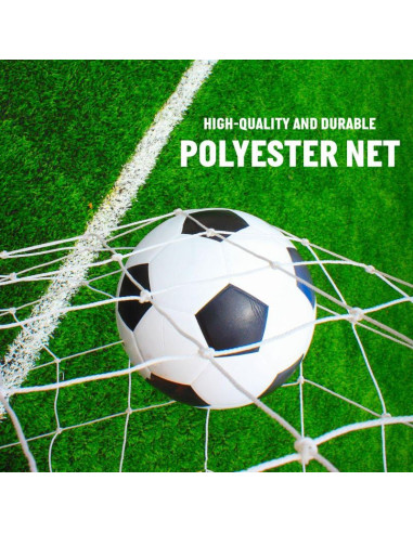 Bramka do piłki nożnej z siatką 300x205x120cm umbro