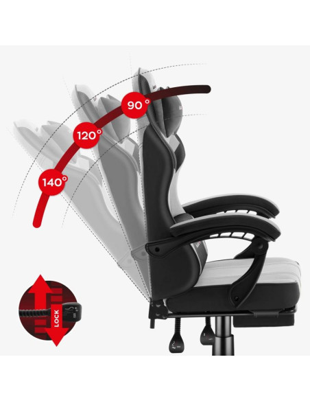 Fotel gamingowy force 3.7 grey