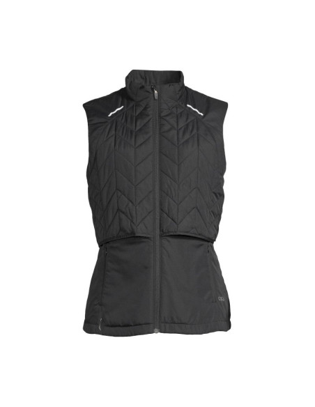 Kamizelka casall quilted running vest czarny