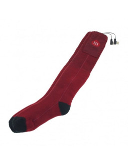 Glovii skarpety ogrzewane power bankiem rozmiar m (35-40), czerwone, baterie, ładowarka i pilot w zestawie, gq3m 2