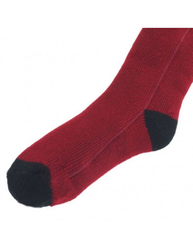 Glovii skarpety ogrzewane power bankiem rozmiar l (41-46), czerwone, baterie, ładowarka i pilot w zestawie, gq3l