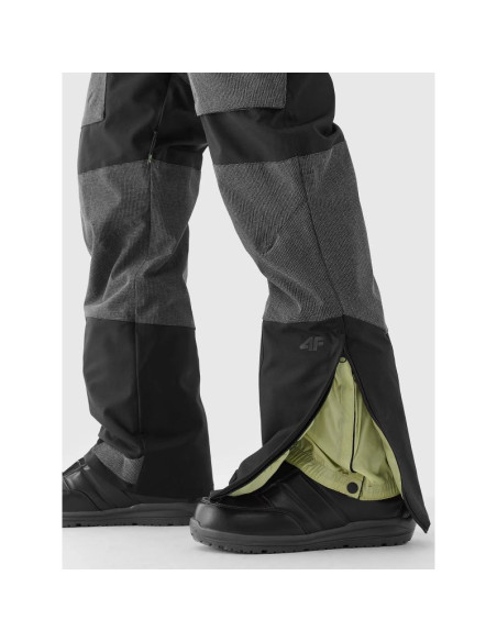 Spodnie snowboardowe z szelkami membrana 10000 męskie 4f 4fwaw24tftrm627-20s