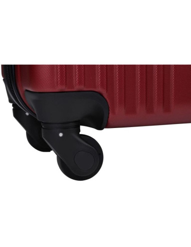 Zestaw 2 walizek 18 i 26 cale slazenger red wine
