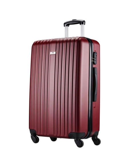 Zestaw 2 walizek 18 i 26 cale slazenger red wine