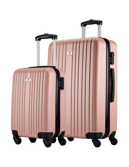Zestaw 2 walizek 18 i 26 cale slazenger rose gold