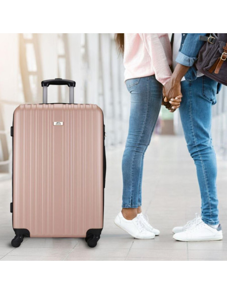 Zestaw 2 walizek 18 i 26 cale slazenger rose gold