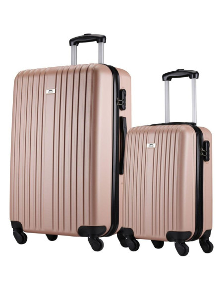 Zestaw 2 walizek 18 i 26 cale slazenger rose gold
