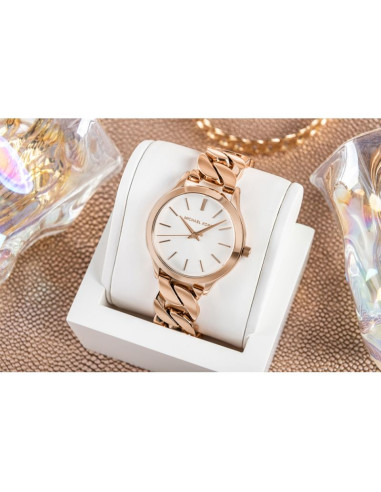 Zegarek damski michael kors slim runway mk7473 + box