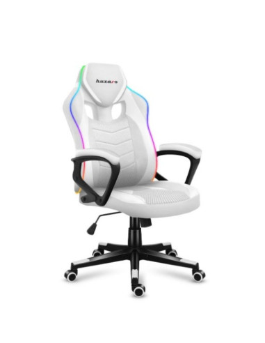 Fotel gamingowy huzaro force 2.5 rgb white mesh