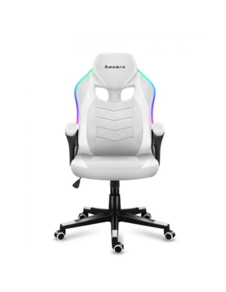 Fotel gamingowy huzaro force 2.5 rgb white mesh