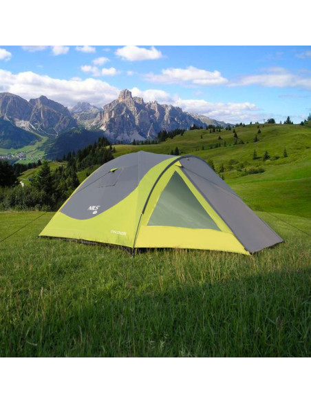 Nc6006 zielono-szary namiot kempingowy discovery nils camp