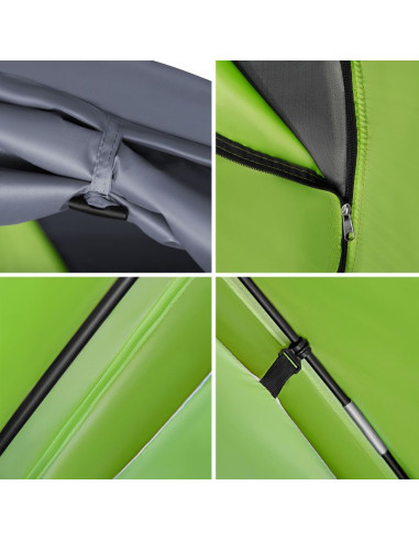 Nc6006 zielono-szary namiot kempingowy discovery nils camp