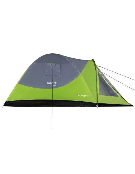 Nc6006 zielono-szary namiot kempingowy discovery nils camp