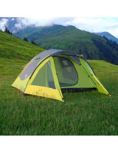 Nc6006 zielono-szary namiot kempingowy discovery nils camp