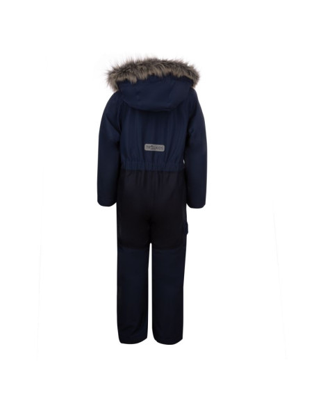 Kombinezon śnieżny zimowy dziecięcy trollkids kids kirkenes snowsuit sportowy czarny (387-100)