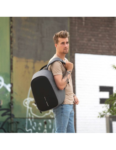 Xd design plecak antykradzieżowy bobby hero regular szary p/n: p705.292