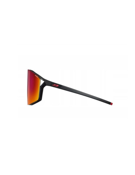 Okulary julbo edge - czarny/czerwony