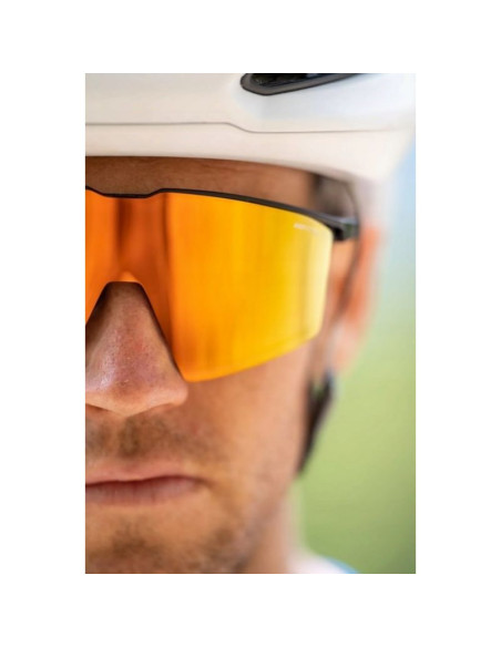Okulary julbo edge - czarny/czerwony