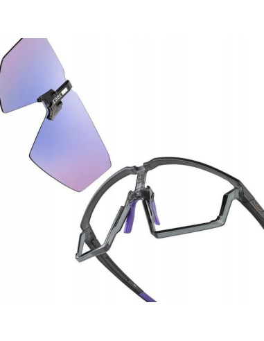 Okulary julbo edge - czarny/czerwony