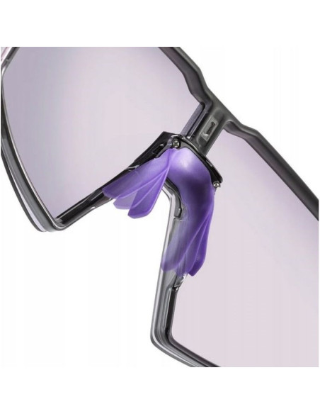 Okulary julbo edge - czarny/czerwony