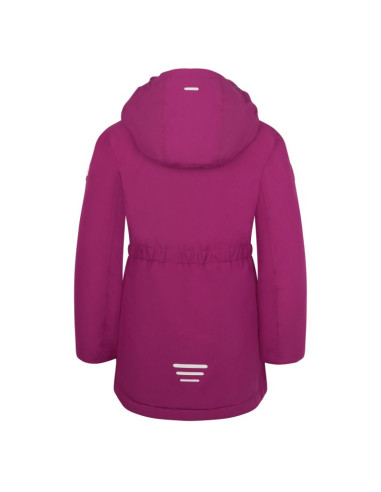 Kurtka puchowa dla dziewczynki trollkids girls alesund coat wodoodporna różowa (301-235)