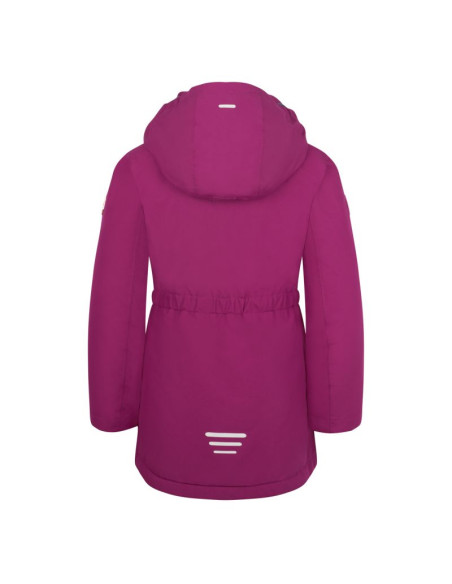 Kurtka puchowa dla dziewczynki trollkids girls alesund coat wodoodporna różowa (301-235)