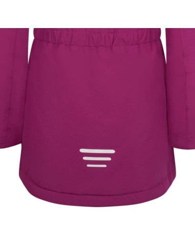 Kurtka puchowa dla dziewczynki trollkids girls alesund coat wodoodporna różowa (301-235)