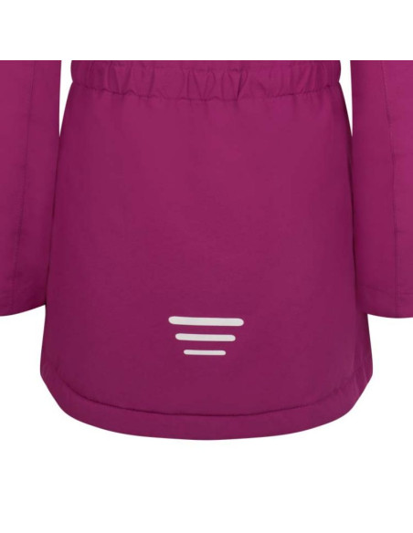 Kurtka puchowa dla dziewczynki trollkids girls alesund coat wodoodporna różowa (301-235)