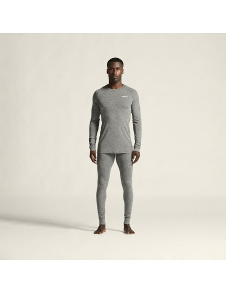 Męski zestaw bielizny termoaktywnej wool merino set m