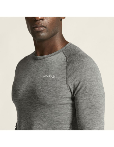 Męski zestaw bielizny termoaktywnej wool merino set m