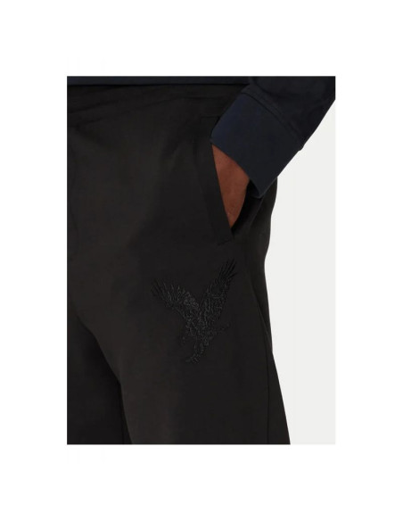 Spodnie sportowe męski armani exchange czarne (6dzpab-zjkbz-1200)