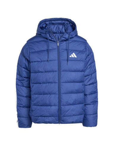 Kurtka męska adidas essentials climawarm 3-stripes niebieska jx7771