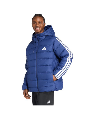 Kurtka męska adidas essentials climawarm 3-stripes niebieska jx7771