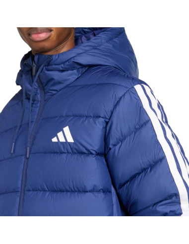 Kurtka męska adidas essentials climawarm 3-stripes niebieska jx7771