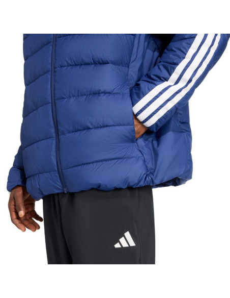 Kurtka męska adidas essentials climawarm 3-stripes niebieska jx7771