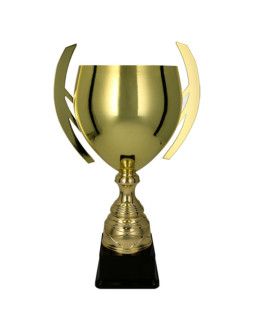 Puchar metalowy złoty batika