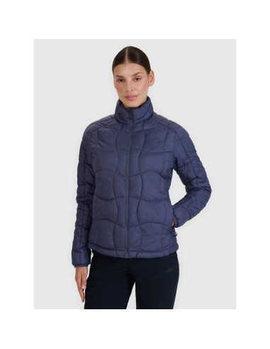 Kurtka puchowa trekkingowa z wypełnieniem primaloft silver damska 4f 4fwss25tdjaf531-22s