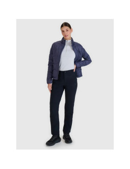 Kurtka puchowa trekkingowa z wypełnieniem primaloft silver damska 4f 4fwss25tdjaf531-22s 2