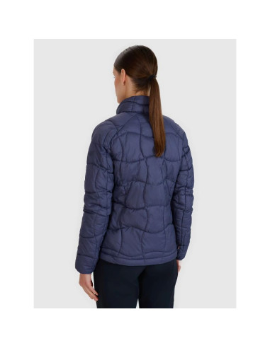 Kurtka puchowa trekkingowa z wypełnieniem primaloft silver damska 4f 4fwss25tdjaf531-22s