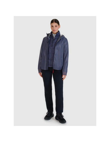 Kurtka puchowa trekkingowa z wypełnieniem primaloft silver damska 4f 4fwss25tdjaf531-22s